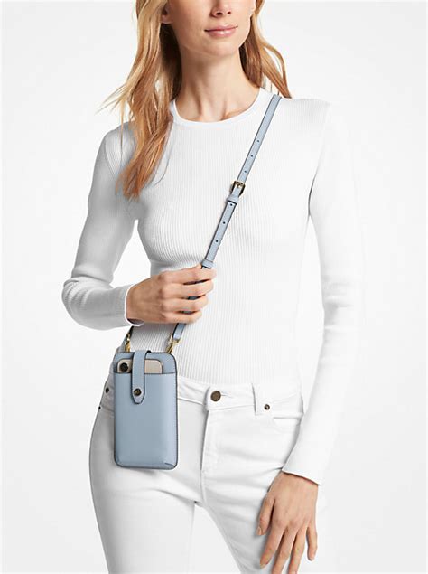 michael kors crossbody smartphone bag|Michael Kors Crossbody saffiano.